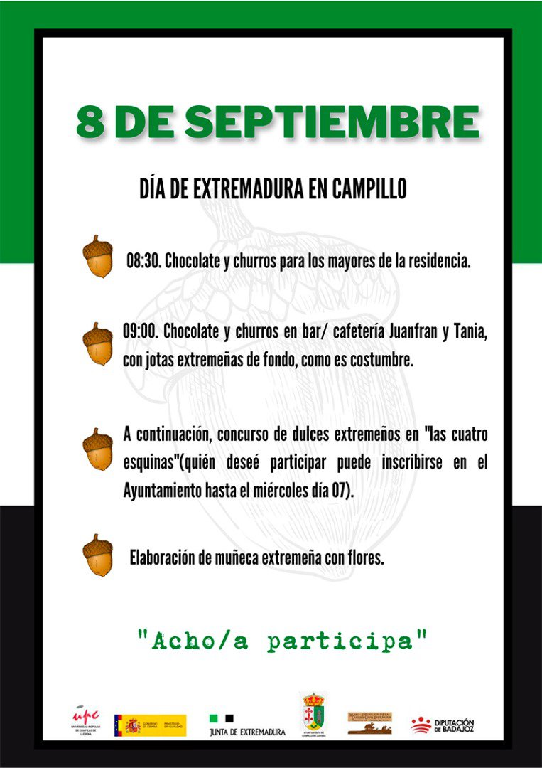 Día de Extremadura en Campillo de Llerena 