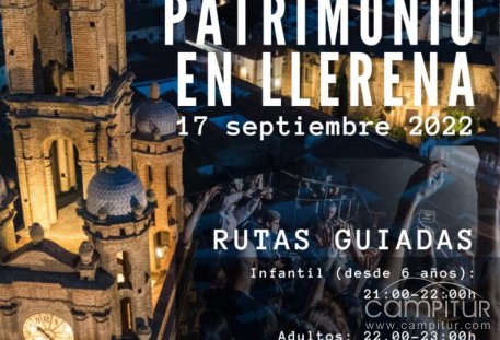 La noche del patrimonio en Llerena