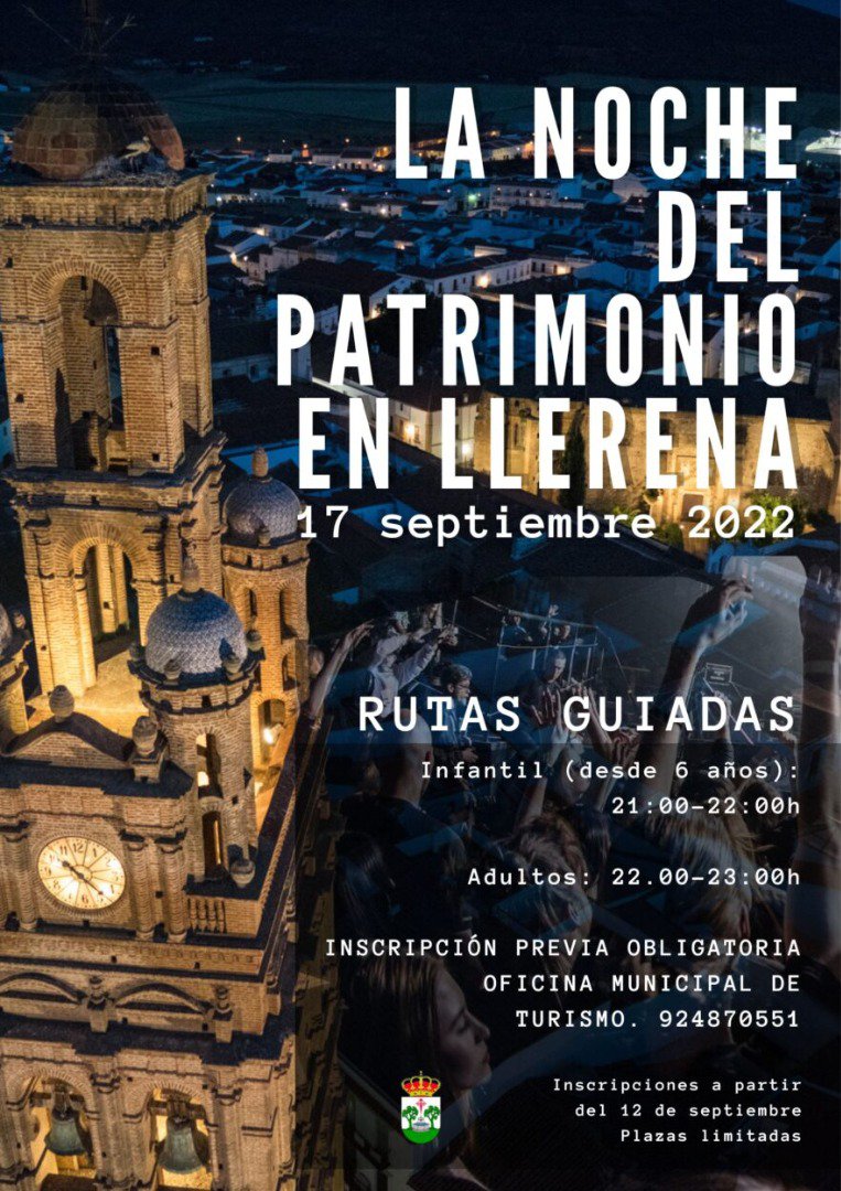 La noche del patrimonio en Llerena
