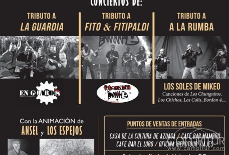 Gran Noche de Tributos y Dj en Azuaga 