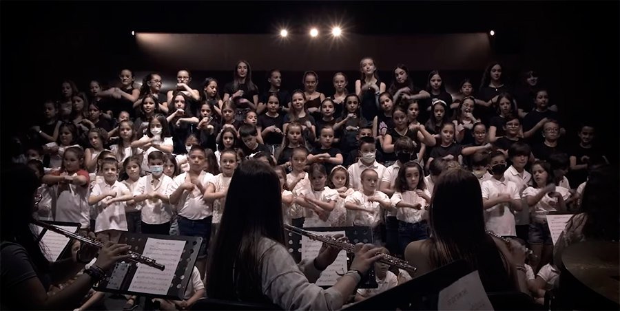 La Escuela de Música de Azuaga “escucha a Palestina” 