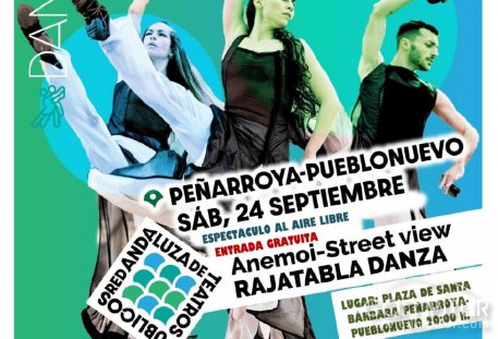 Espectáculo de danza en Peñarroya-Pueblonuevo 