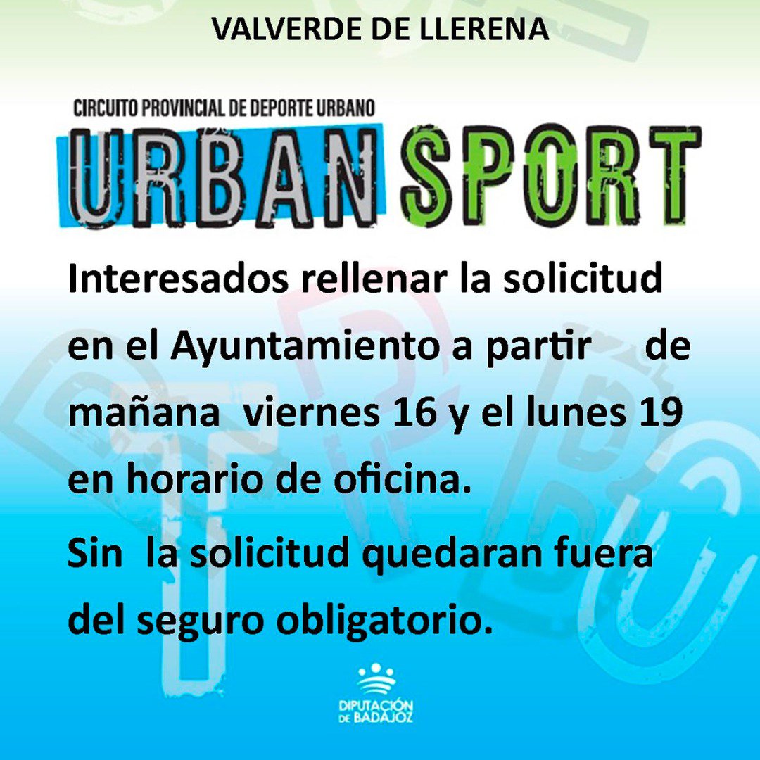 Programa Urban Sport en Valverde de Llerena 