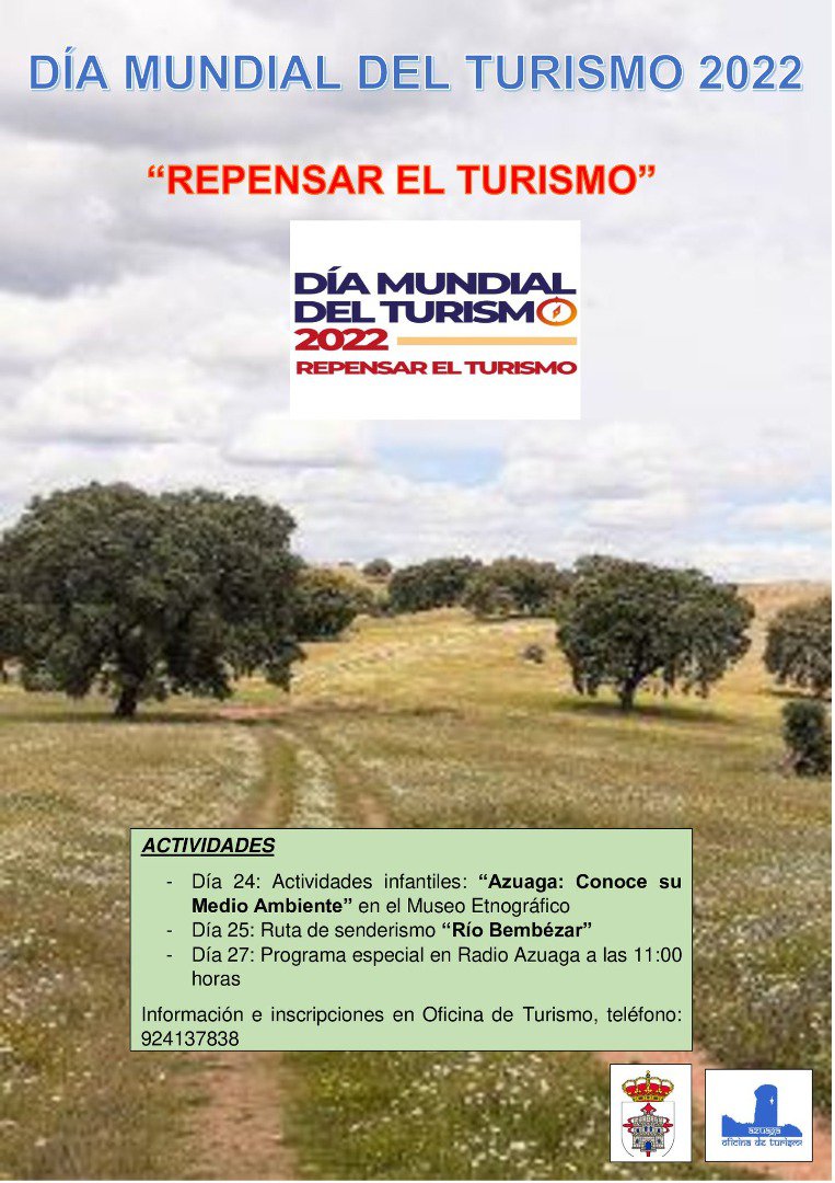 Azuaga celebra el Día Mundial del Turismo 2022