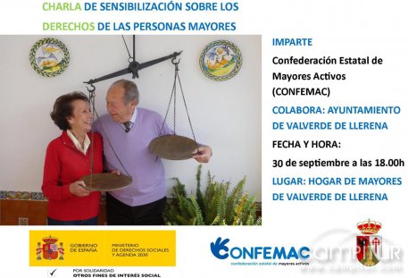 Charla de Sensibilización sobre los derechos de las personas mayores 