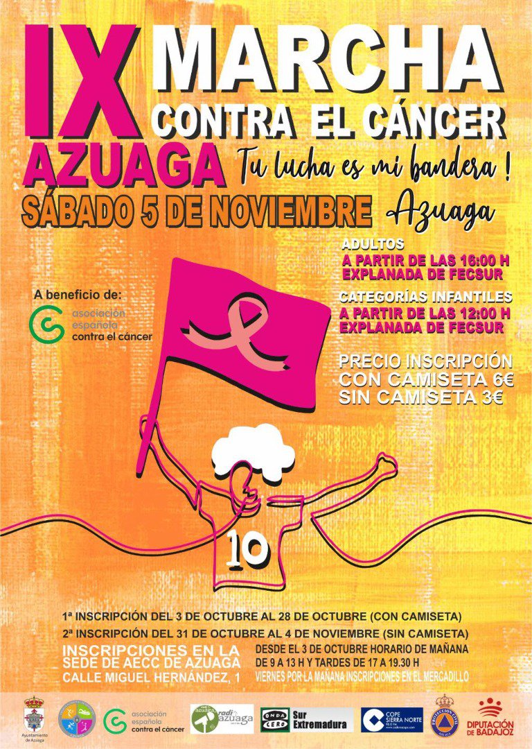 IX Marcha Contra el Cáncer en Azuaga 