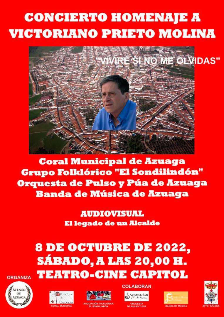 Concierto Homenaje a Victoriano Prieto Molina 