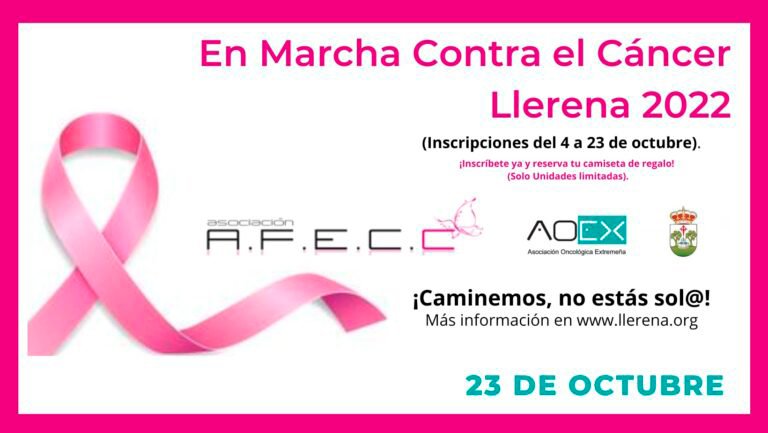 En Marcha Contra el Cáncer Llerena 2022 
