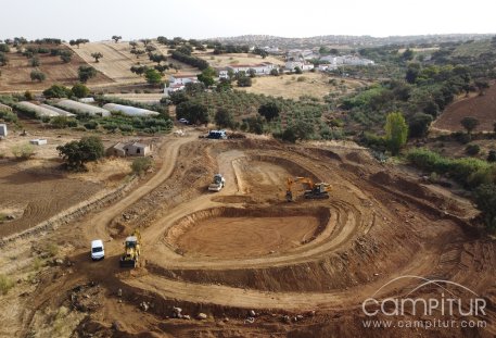 Promedio inicia las obras de la depuradora de la pedanía azuagueña de La Cardenchosa