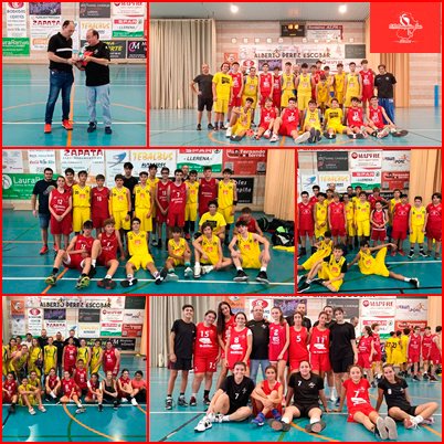 El C.B. Campiña Sur de Llerena presenta sus equipos de la base 
