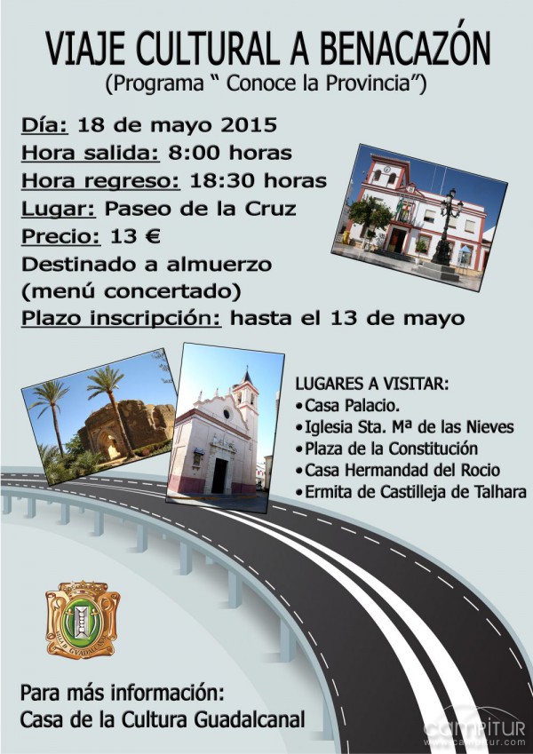 Viaje Cultural a Benacazón desde Guadalcanal