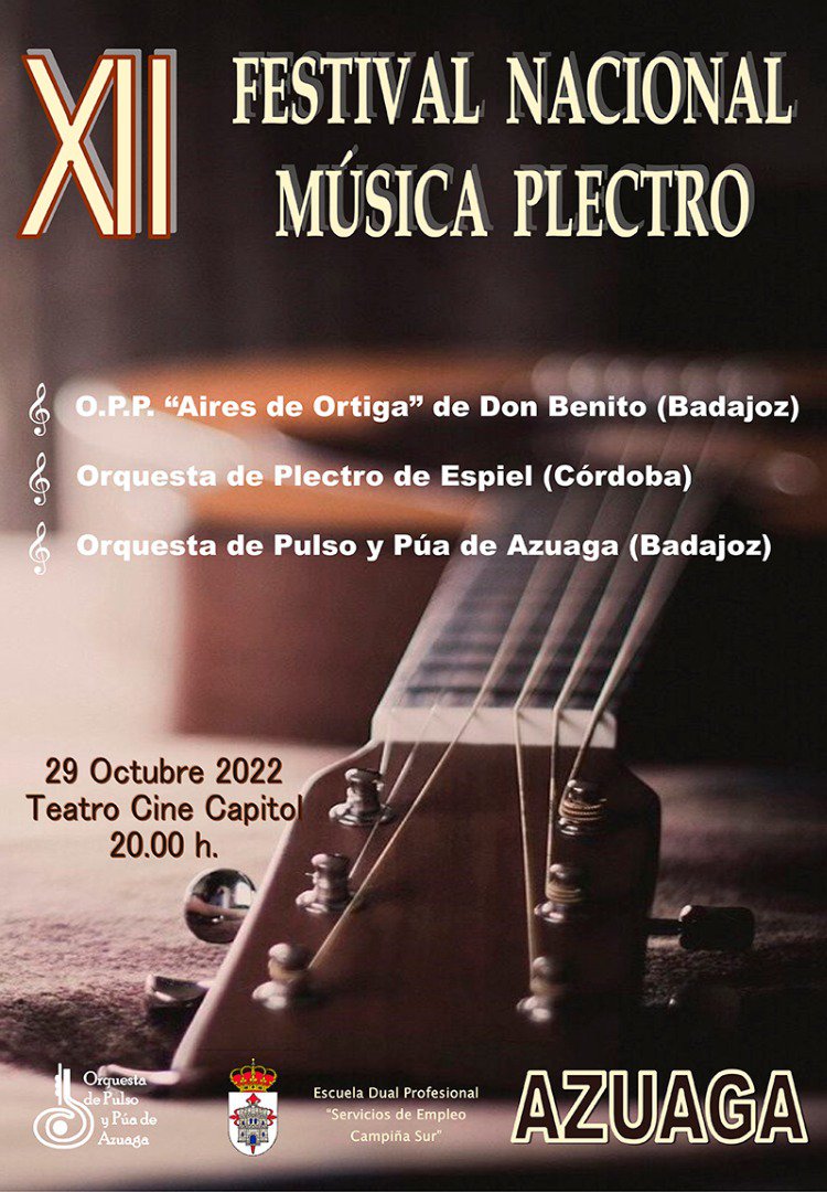 XII Festival Nacional de Música Plectro en Azuaga 