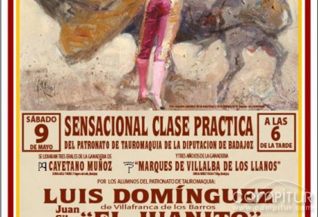 Clase Práctica de Tauromaquia en Llerena