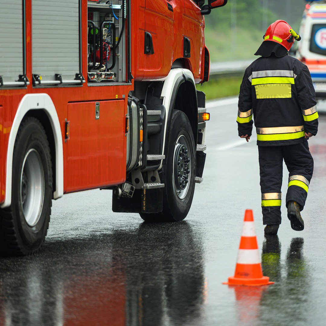 Accidente de tráfico en la carretera de Maguilla 