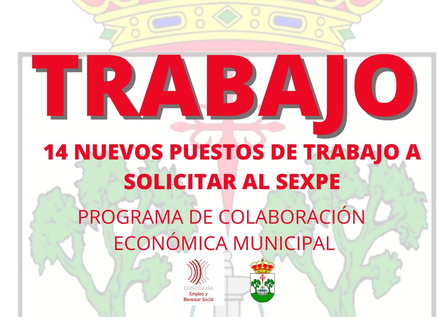 El Ayuntamiento de Llerena convoca nuevas ofertas de trabajo 