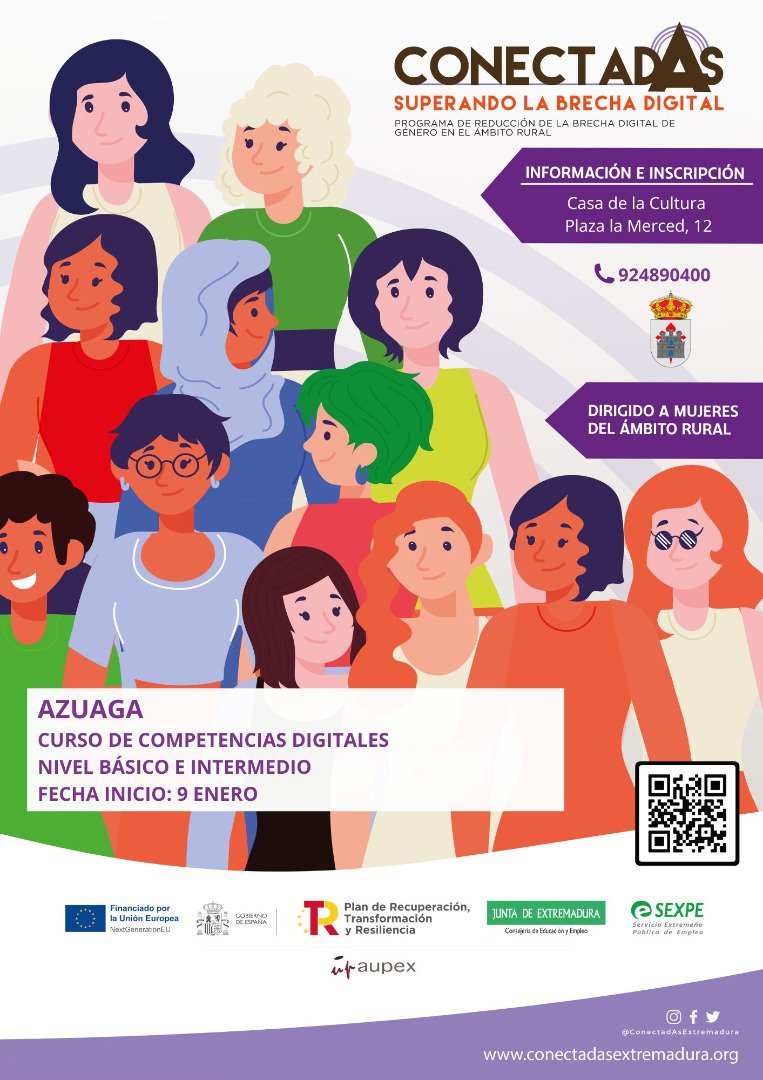El Programa Conectadas “Superando la brecha digital” llega a Azuaga 