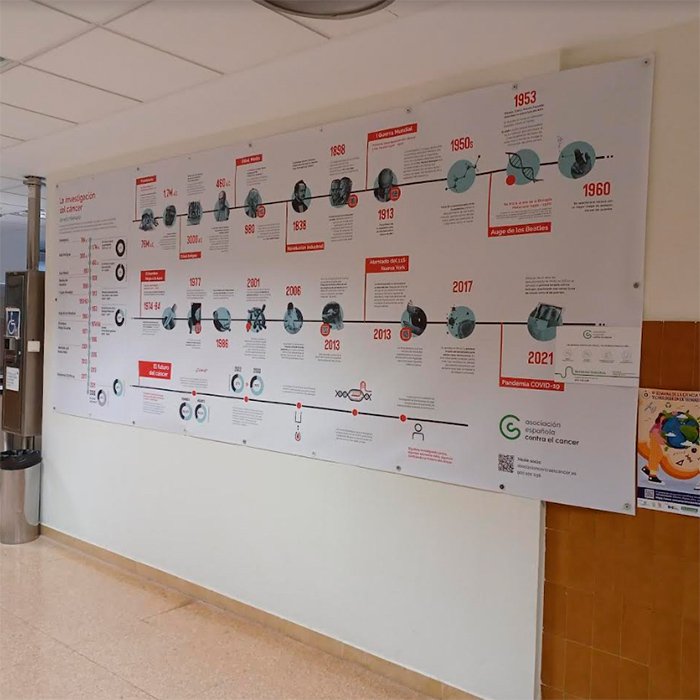 Exposición “La investigación en cáncer, un reto milenario”