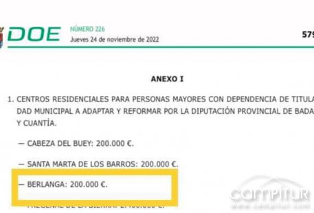 El Centro Residencial de Berlanga será ampliado 