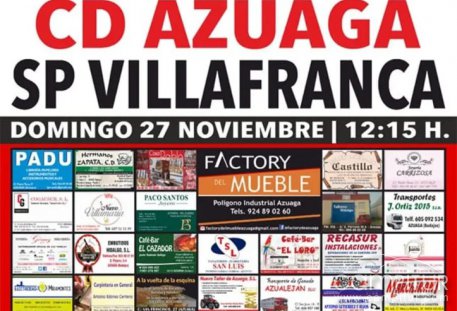 Agenda Deportiva fin de semana Azuaga 