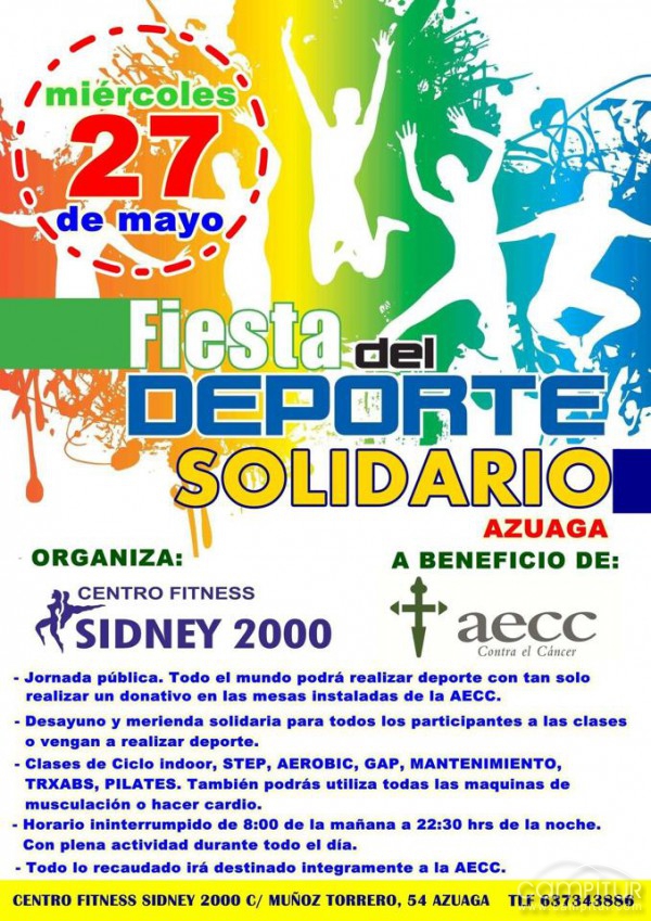 Fiesta del Deporte Solidario en Azuaga