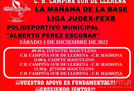 Agenda fin de semana C.B. Campiña Sur de Llerena 