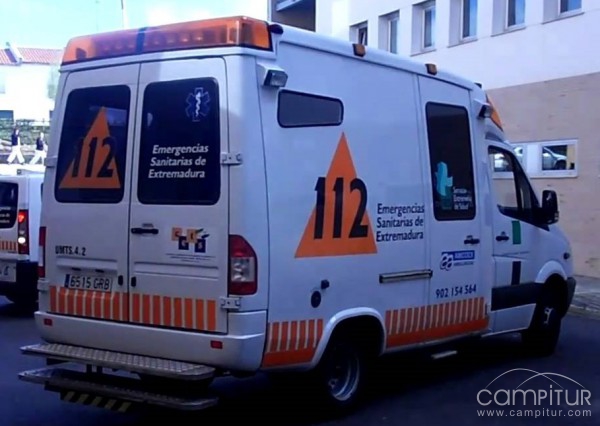 Un herido grave en una colisión de un turismo y un quad en Villagarcía de la Torre
