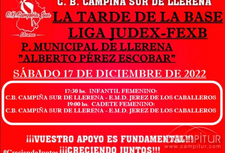 Agenda fin de semana C.B. Campiña Sur de Llerena 