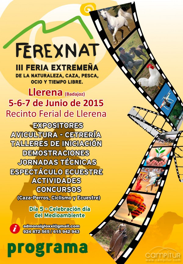 III Feria Extremeña de la naturaleza, caza, pesca, ocio y tiempo libre en Llerena