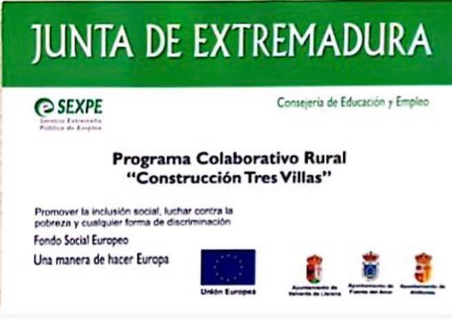 Programa Colaborativo Rural Construcción Tres Villas 