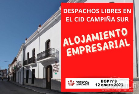 Diputación abre convocatoria para adjudicación de despachos de alojamiento empresarial en la Red CID