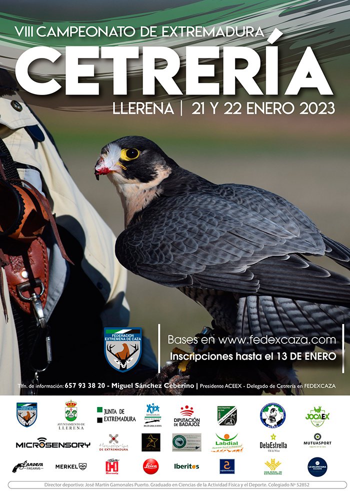 El VIII Campeonato de Extremadura de Cetrería alcanza el récord de participación con 53 aves