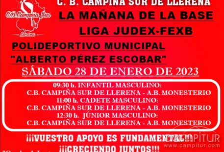 Agenda fin de semana C.B. Campiña Sur de Llerena 