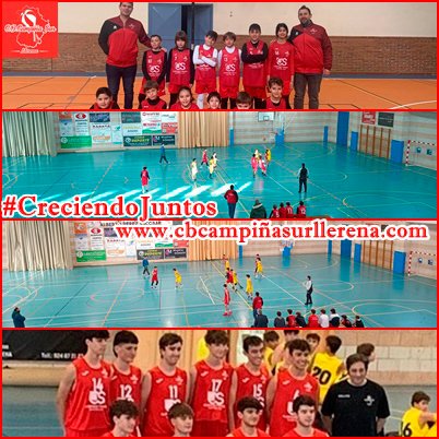 C.B. Campiña Sur de Llerena resultados fin de semana 