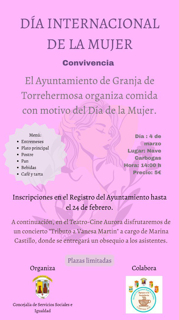 Día Internacional de la Mujer en Granja de Torrehermosa 