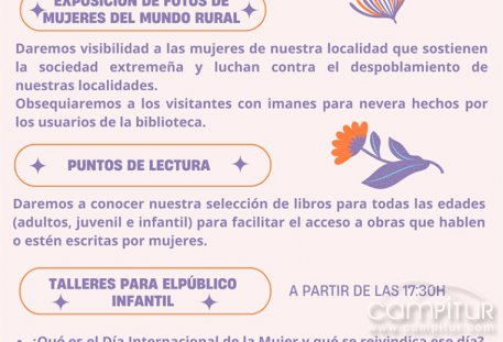 Actividades conmemorativas Día de la Mujer en Maguilla 