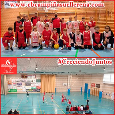 C.B. Campiña Sur de Llerena resultados fin de semana 
