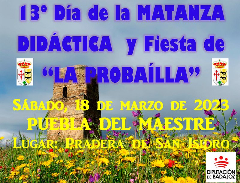 13º Día de la Matanza Didáctica y Fiesta de “La Probaílla” 