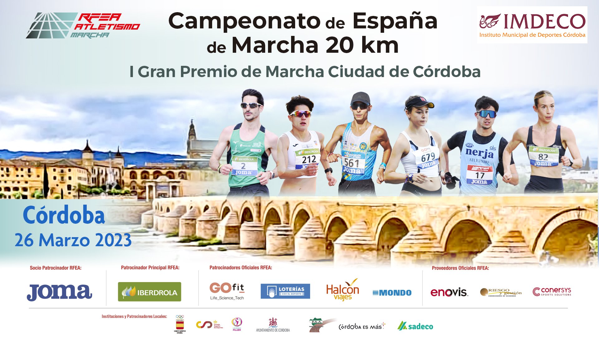 Celebrado el LXV Campeonato de España de 20 kilómetros marcha en ruta