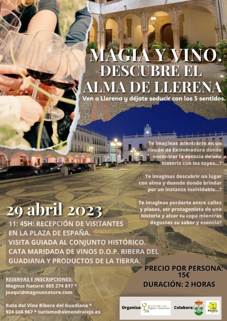 Magia y vino para descubrir el alma de Llerena