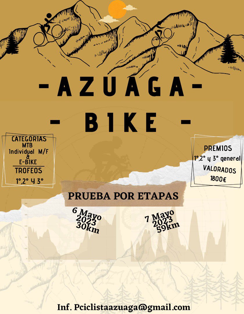 La Peña Ciclista de Azuaga organiza dos Etapas Azuaga–Bike