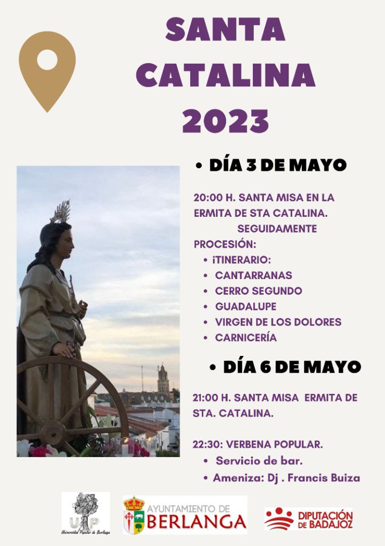 Santa Catalina 2023 en Berlanga 