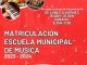 Periodo de matriculación en la Escuela Municipal de Música de Llerena
