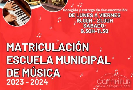 Periodo de matriculación en la Escuela Municipal de Música de Llerena