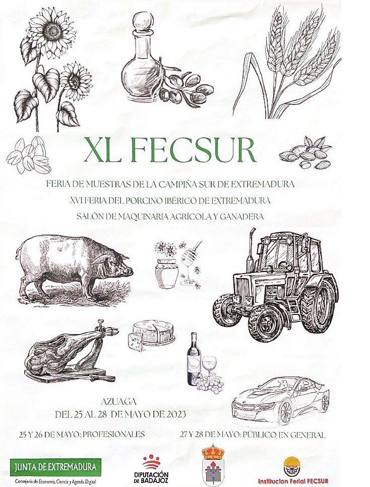 Azuaga se prepara para la celebración de su XL Fecsur 
