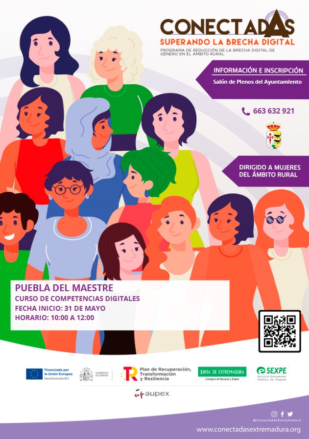 Comienza de nuevo ConectadAs en Puebla del Maestre 