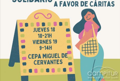 Mercadillo Solidario a beneficio de Cáritas en Azuaga 