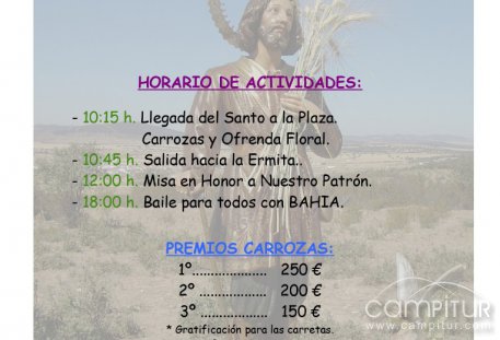 Romería en Honor a San Isidro en Los Blázquez 