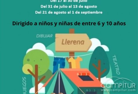 Campamento de verano y ludoteca infantil en Llerena 