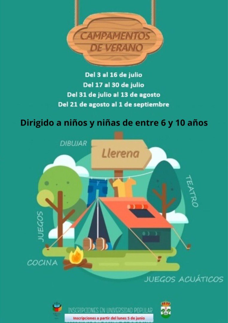 Campamento de verano y ludoteca infantil en Llerena 