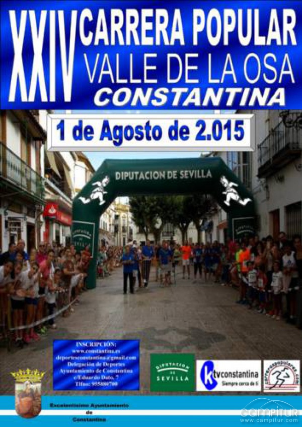 XXIV Carrera Popular Valle de la Osa en Constantina
